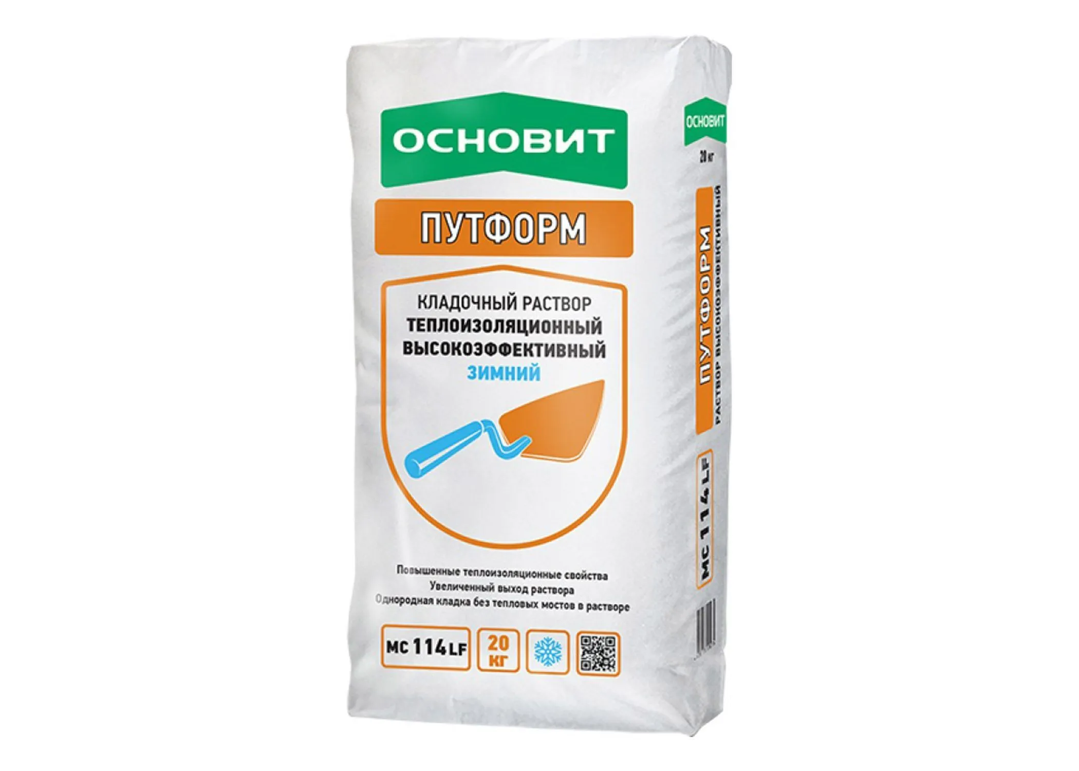 🏗 Основит Путформ МС114LF Зимний Высокоэффективный кладочный раствор – купить по цене от 949 руб. с доставкой по  и области. Основит Путформ МС114LF Зимний Высокоэффективный кладочный раствор – узнать стоимость, фото, описание. Оформляйте заказ на сайте нашего интернет-магазина или по телефону (343) 302-18-69..