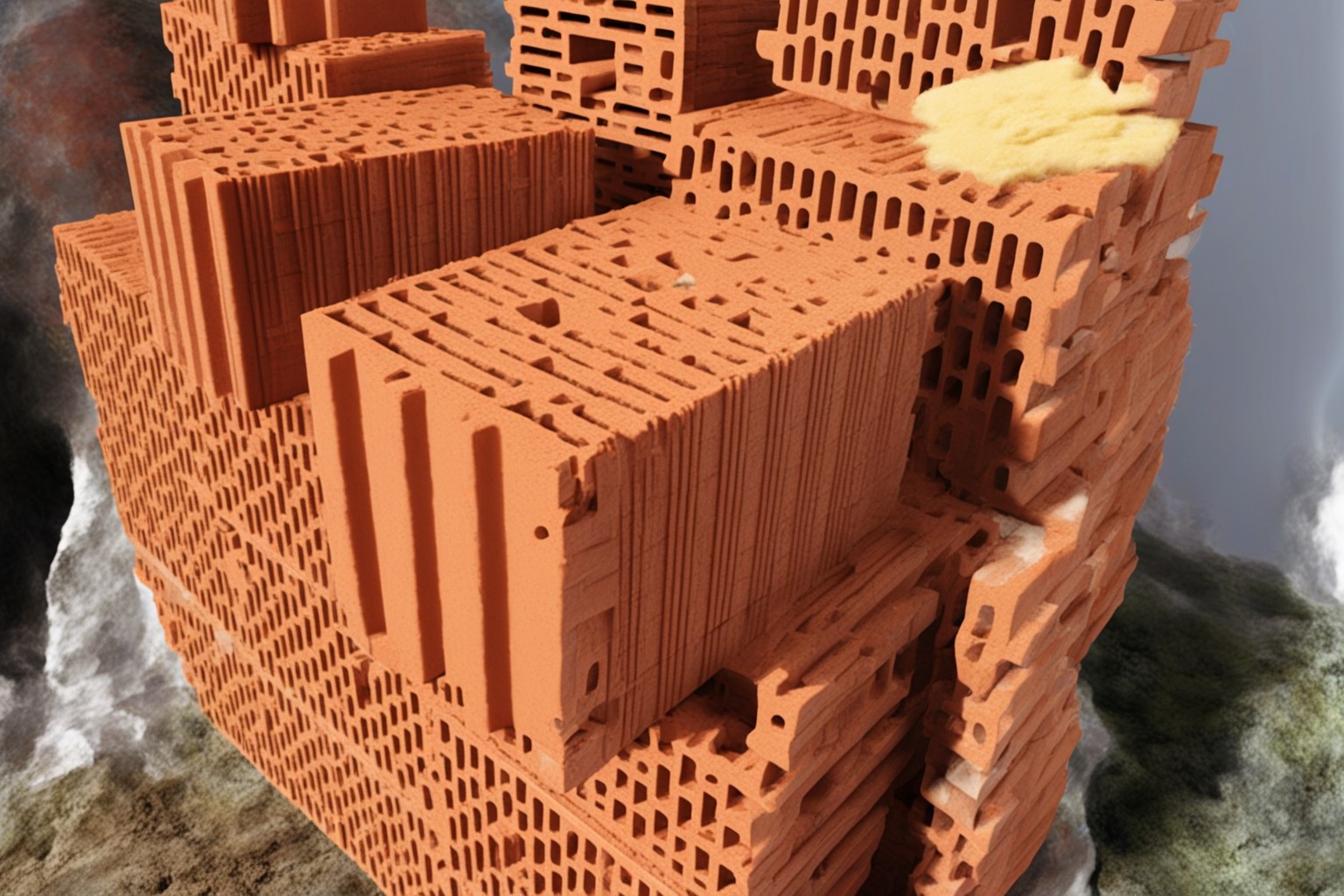 Технология монтажа керамических блоков
